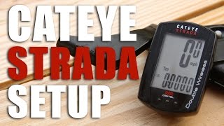 How to Setup a Cateye Strada Double Wireless Computer [upl. by Yeknarf457]