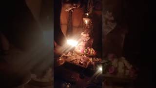 Shiva lingam abhishekam🙏🔱🚩 mahabharat shiva shivajimaharaj shiv shorts trending [upl. by Aihsit]