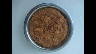 SWEET PONGAL WITH FOXTAIL MILLETThinai sweet pongal with nattu sakkaraipongal with brown sugar [upl. by Ulda]