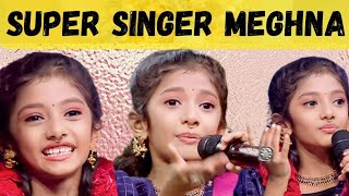 😍Viral Kid  Super Singer Meghna Sumesh 💯 Best Performance🔥🔥🔥 MediawoodsTVofficial [upl. by Sillek]