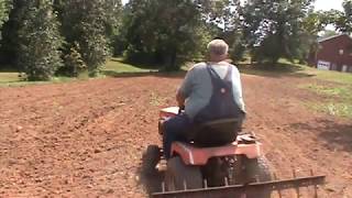 Allis Chalmers 716H Chisel Plowing [upl. by Irmo]