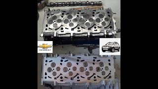 Chevrolet Captiva 20 diesel Hengerfej felújítás Cylinder head restoration resurfacing Zylinderkopf [upl. by Rovaert]