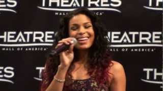 Jordin Sparks singing quotLove Willquot from quotSparklequot  the Mall of America [upl. by Dubois]