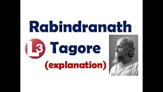 Rabindranath tagore  detailed explanation [upl. by Brear]