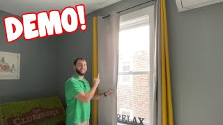 How well do they actually work Blackout Curtains Demo [upl. by Sabrina471]