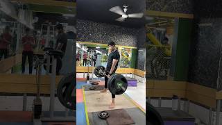 Beltless 130kg × 7Reps 🏋️shorts gymmotivation fitnessmotivation trending deadlift [upl. by Naeroled]