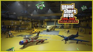 COME COMPRARE UN HANGAR amp COSA POSSIAMO FARCI AL SUO INTERNO  GTA 5 ITA DLC CONTRABBANDIERI [upl. by Kenaz654]