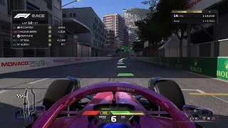 F1 24 Monaco end of race [upl. by Anitnuahs376]