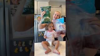 Doesnt have to be extravagant it just has to be edible😱🍑mom baby twins toddlers vlog shorts [upl. by Ytsirc]