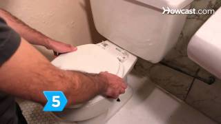 How to Replace a Toilet Seat [upl. by Maddie239]