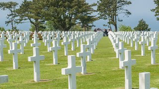 Cultural Connection American Cemetery at Normandy [upl. by Yxor]