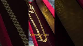 cuban chainhallmark22kgold latest mostpopular [upl. by Dombrowski]