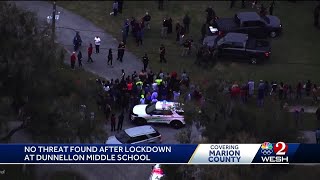 Deputies Dunnellon Middle School cleared after report of threat [upl. by Aram]