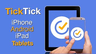 Use TickTick on iPhoneAndroid and iPadTablet [upl. by Ayekat]