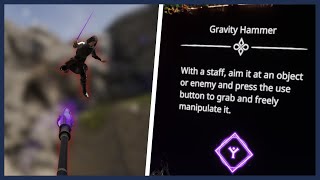 Gravity Hammer makes gravity more OP  Blade and Sorcery Gameplay PCVR [upl. by Ranice]