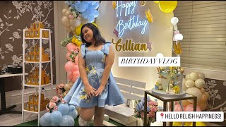 GILLIANS 18th BIRTHDAY l Relish Hello Happiness l Family Vlog l Debut Party celebration [upl. by Nibbs]