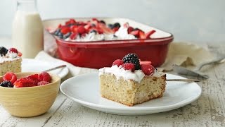 Lactose Free and Gluten Free Tres Leches Cake [upl. by Akemehc78]