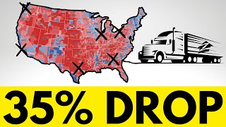 Phase 3 of The Housing Crash The Bizarre Freight Collapse [upl. by Adihsaar535]