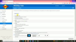 Fritzbox Funktionsdiagnose durchführen [upl. by Milissent]