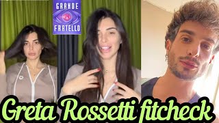 GRETA ROSSETTI fitcheck sportivissimo  GIUSEPPE GARIBALDI nuovi progetti social 😍 [upl. by Warfield]