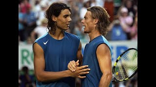 Rafael Nadal vs Lleyton Hewitt Australian Open 2005 Highlights [upl. by Mrots100]