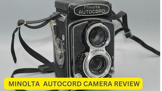 Minolta Autocord Camera Review [upl. by Crary]