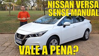 Nissan Versa Sense manual 2022  Vale a pena [upl. by Aylmer]