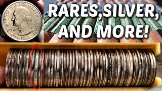 I OPENED 10 ROLLS OF EACH COIN HERES WHAT I FOUND COIN ROLL HUNTING ALL DENOMINATIONS [upl. by Sylvester]