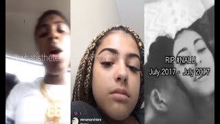 MALU TREVEJO CRIES ON IG LIVE AFTER NBA YOUNGBOY CHEATS ON HER AND THEY BREAK UP HE SNAPS [upl. by Komsa904]