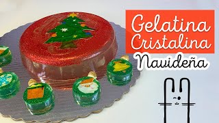 Receta GELATINA TRANSPARENTE  GELATINA NAVIDEÑA  EL BAÚL DE JAVE [upl. by Delilah]