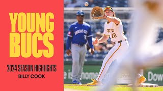 No 22 Prospect Billy Cooks 2024 Season Highlights  Pittsburgh Pirates [upl. by Massab111]