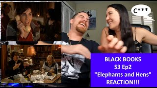 Americans React  BLACK BOOKS  Elephants and Hens Season 3 Episode 2  REACTION [upl. by How550]