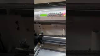 Used Gravograph LS800 40W Laser Engraver for Sale Proof Machine Can Power Up [upl. by Reivaj]