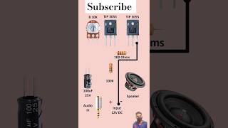 How to Make Amplifier Circuit✅💯shortvideo shortfeed shortsvideo shorts trending ytshorts diy [upl. by Sonitnatsnoc]