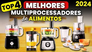 QUAL MELHOR MULTIPROCESSADOR DE ALIMENTOS 2024 TOP 4 Melhores Processadores de Alimentos p Comprar [upl. by Gamber521]