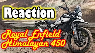 REACTION to the new Royal Enfield Himalayan 450 launch and features  Himalayan 411 owner [upl. by Dnalrag]