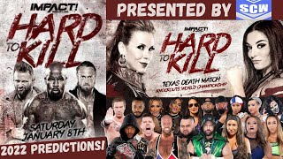 Impact Wrestling Hard To Kill 2022 Predictions Mickie James vs Deonna Purrazzo In Texas Death Match [upl. by Gladis224]