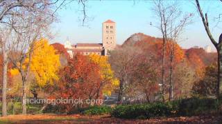 Time Lapse  NYC The Cloisters in Four Seasons [upl. by Aihsram653]