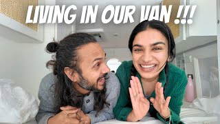 FINALLY living in our van [upl. by Bannister]