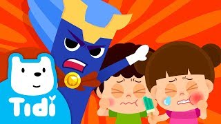 Chika Chika ToothbrushMan ♪ Brush You Teeth  Tooth Brushing Song  Good Habits ★TidiKids [upl. by Furgeson297]