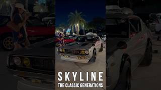 The Classic Nissan Skyline Generations S50 C10 C110 C210 R30 amp R31 newvideo jdm japan [upl. by Fenwick]