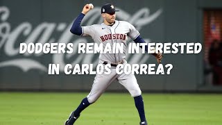 Carlos Correa rumors Dodgers Astros perceived as likely landing spots [upl. by Benil]