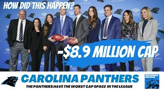 How Do The Carolina Panthers Have The WORST Cap Space In the NFL [upl. by Zoellick]