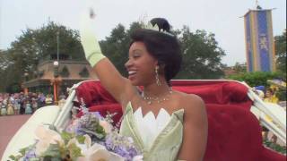 Tiana at WDW  Ceremony Tianas Showboat Jubilee and More [upl. by Eirised]