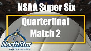 Quarterfinal 2  Dakota State vs Mayville State  North Star Athletic Association Volleyball [upl. by Eetak]