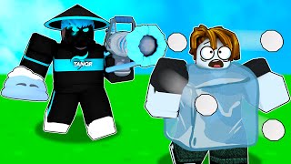 INFINITE FREEZE COMBO is UNFAIR in Roblox Bedwars [upl. by Ailin772]