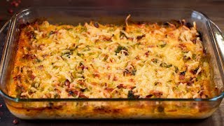 Patate gratinate al forno gustose consistenti e facili da cucinare  SaporitoTV [upl. by Aivon]