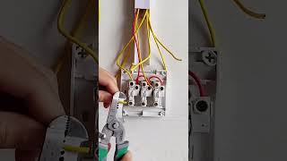 Switch and socket wiring Learn electrical knowledge from scratch [upl. by Hugon]