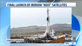 Set of iridium satellites to launch from Vandenberg AFB in December [upl. by Xavler531]