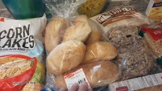 Food Pantry Food Bank haul July [upl. by Yenahs]